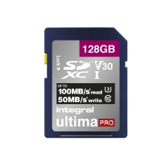 Integral INSDX128G-100/90V30 mémoire flash 128 Go SD UHS-I