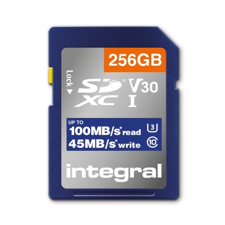 Integral INSDX256G-100V30 mémoire flash 256 Go SD UHS-I