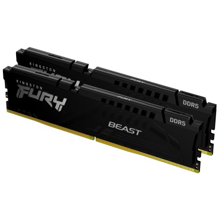 Kingston Technology FURY Beast 64Go 5200MT s DDR5 CL40 DIMM (Kit de 2) Noir