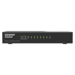 QNAP QSW-1108-8T-R2 commutateur réseau Non-géré 2.5G Ethernet (100 1000 2500) Bureau Noir