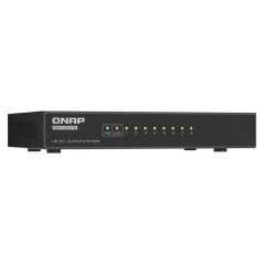 QNAP QSW-1108-8T-R2 commutateur réseau Non-géré 2.5G Ethernet (100 1000 2500) Bureau Noir