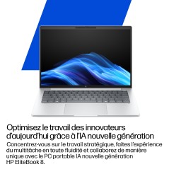 HP EliteBook 8 G1a Next Gen AI PC Wolf Pro Security Edition Copilot+ PC AMD Ryzen AI 7 350 Ordinateur portable 35,6 cm (14")