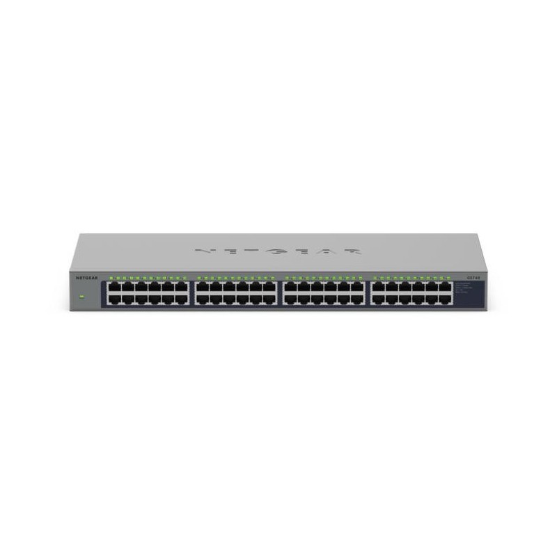 NETGEAR GS748 Non-géré Gigabit Ethernet (10/100/1000) Gris