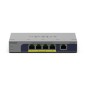NETGEAR GS105PP Non-géré Gigabit Ethernet (10/100/1000) Connexion Ethernet, supportant l'alimentation via ce port (PoE) Montage NETGEAR GS105PP Non-géré Gigabit Ethernet (10/100/1000) Connexion Ethernet, supportant l'alimentation via ce port (PoE) Montage