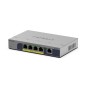 NETGEAR GS105PP Non-géré Gigabit Ethernet (10/100/1000) Connexion Ethernet, supportant l'alimentation via ce port (PoE) Montage NETGEAR GS105PP Non-géré Gigabit Ethernet (10/100/1000) Connexion Ethernet, supportant l'alimentation via ce port (PoE) Montage