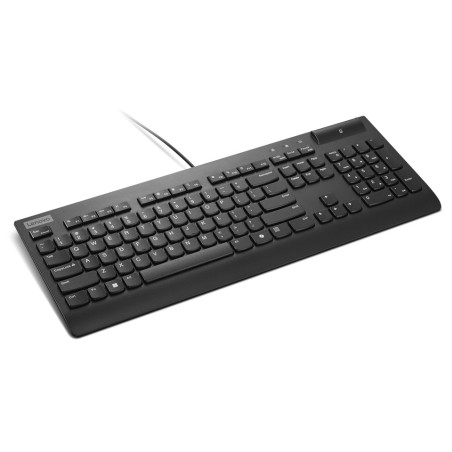 Lenovo Smartcard Wired keyboard II clavier Bureau USB Allemand Noir