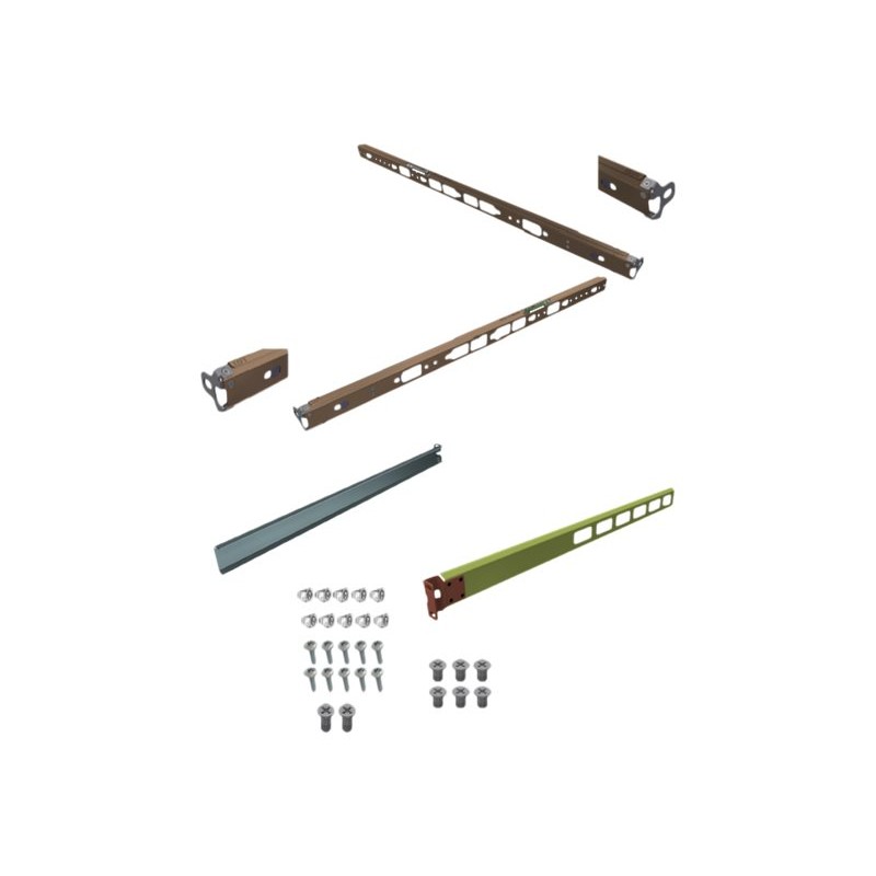 Telescopic rack installation kit for200G