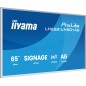 iiyama LH6581UHSG-1AG Écran d'affichage dynamique Écran plat de signalisation numérique 163,8 cm (64.5") Wifi 500 cd/m² 4K iiyama LH6581UHSG-1AG Écran d'affichage dynamique Écran plat de signalisation numérique 163,8 cm (64.5") Wifi 500 cd/m² 4K