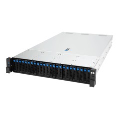 ASUS RS720-E12-RS24G Rack (2 U) Noir, Argent
