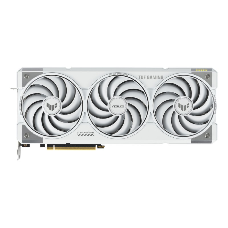 ASUS TUF Gaming TUF-RTX5070TI-O16G-WHITE-GAMING NVIDIA GeForce RTX 5070 Ti 16 Go GDDR7 ASUS TUF Gaming TUF-RTX5070TI-O16G-WHITE-GAMING NVIDIA GeForce RTX 5070 Ti 16 Go GDDR7