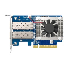 QNAP Carte d'extension réseau double port SFP+ 10 GbE