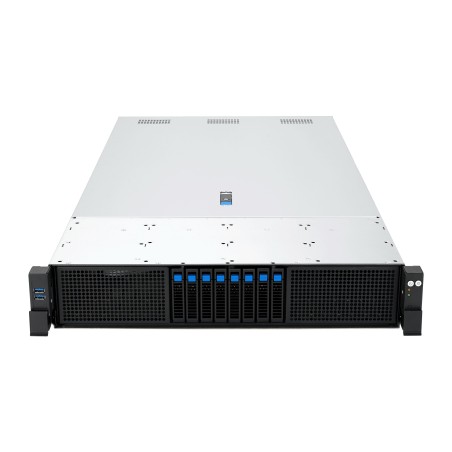 ASUS RS720A-E13-RS8G Socket SP5 Rack (2 U) Noir, Argent