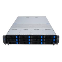ASUS RS720-E11-RS12U Intel C741 Rack (2 U) Noir, Acier