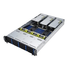 ASUS RS720-E11-RS12U Intel C741 Rack (2 U) Noir, Acier
