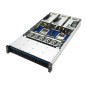ASUS RS720A-E13-RS24G Socket SP5 Rack (2 U) Noir, Argent
