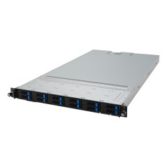 ASUS RS501A-E12-RS12U LGA 6096 Rack (1 U) Noir, Argent