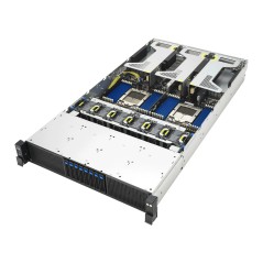 ASUS RS720A-E13-RS8U Socket SP5 Rack (2 U) Noir, Argent