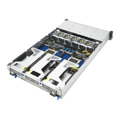 ASUS RS720A-E13-RS8U Socket SP5 Rack (2 U) Noir, Argent