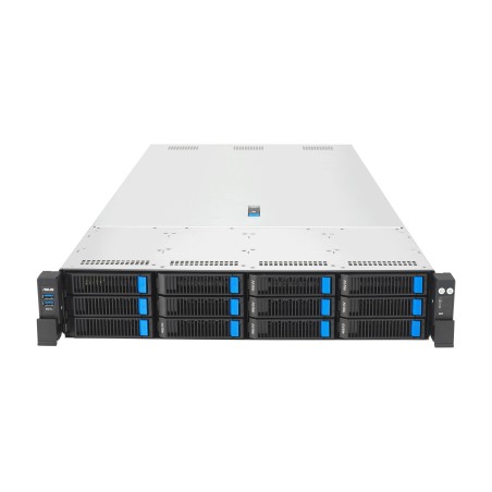 ASUS RS720A-E13-RS12U Socket SP5 Rack (2 U) Noir, Argent