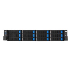 ASUS RS720A-E13-RS12U Socket SP5 Rack (2 U) Noir, Argent