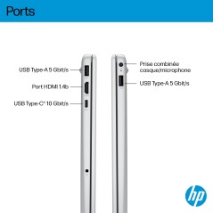 HP OmniBook 3 NGAI OmniBook 3 Next Gen AI 15-fn0020nf Copilot+ PC AMD Ryzen AI 7 350 Ordinateur portable 39,6 cm (15.6") Full