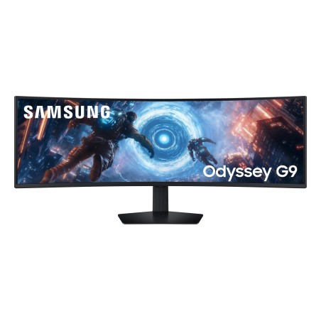 Samsung G91F écran plat de PC 124,5 cm (49") 5120 x 1440 pixels Dual QHD LCD Noir