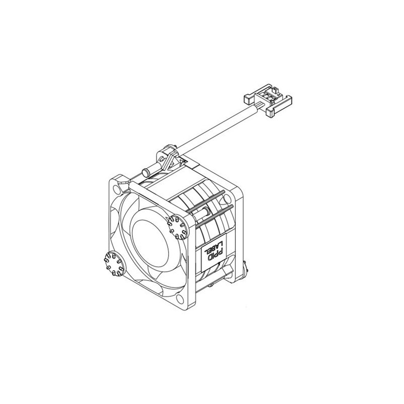 DELL 384-BDVM système de refroidissement d’ordinateur Boitier PC Ventilateur