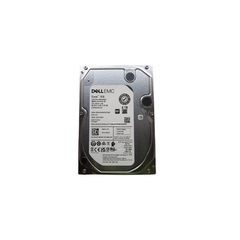 DELL 400-BRDB disque dur 8 To 7200 tr/min 3.5" Série ATA III DELL 400-BRDB disque dur 8 To 7200 tr/min 3.5" Série ATA III