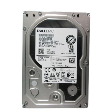 DELL 400-BRCS disque dur 4 To 7200 tr min 3.5" Série ATA III