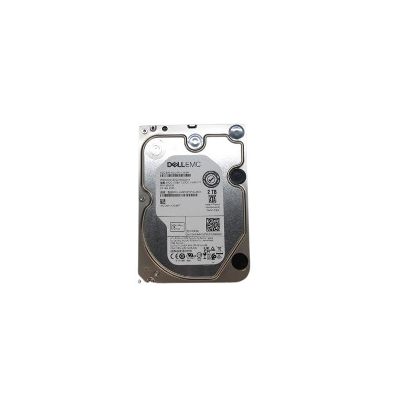 DELL 400-BRCT disque dur 2 To 7200 tr/min 3.5" Série ATA III DELL 400-BRCT disque dur 2 To 7200 tr/min 3.5" Série ATA III
