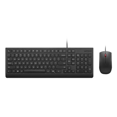 Lenovo 4X31R64404 clavier Universel USB AZERTY Noir