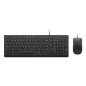 Lenovo 4X31R64404 clavier Universel USB AZERTY Noir