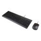 Lenovo 4X31R64404 clavier Universel USB AZERTY Noir