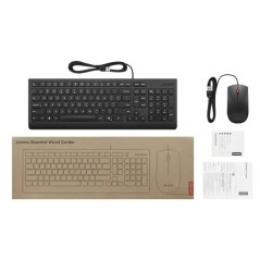 Lenovo 4X31R64404 clavier Universel USB AZERTY Noir