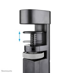 Neomounts DS22-840BL6 Multiprise de bureau avec pince et ports USB-C et USB-A - charge rapide