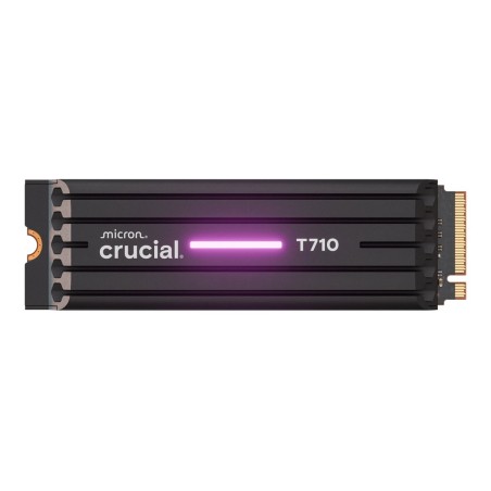 Crucial 4TB T710 SSD with heatsink