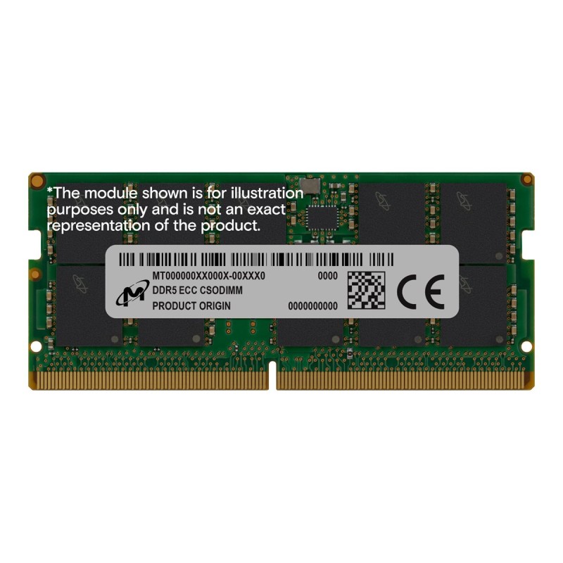 DDR5 ECC CSODIMM 16GB 1Rx8 6400 DDR5 ECC CSODIMM 16GB 1Rx8 6400