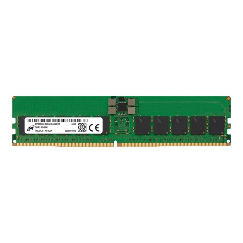 Micron DDR5 RDIMM 32GB 1Rx4 4800