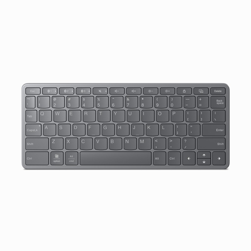 Lenovo ZG38C05815 clavier Universel USB + Bluetooth Français Gris Lenovo ZG38C05815 clavier Universel USB + Bluetooth Français Gris
