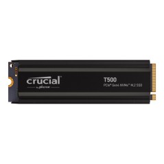 Crucial T500 4TB NVMe M.2 SSD w heatsink