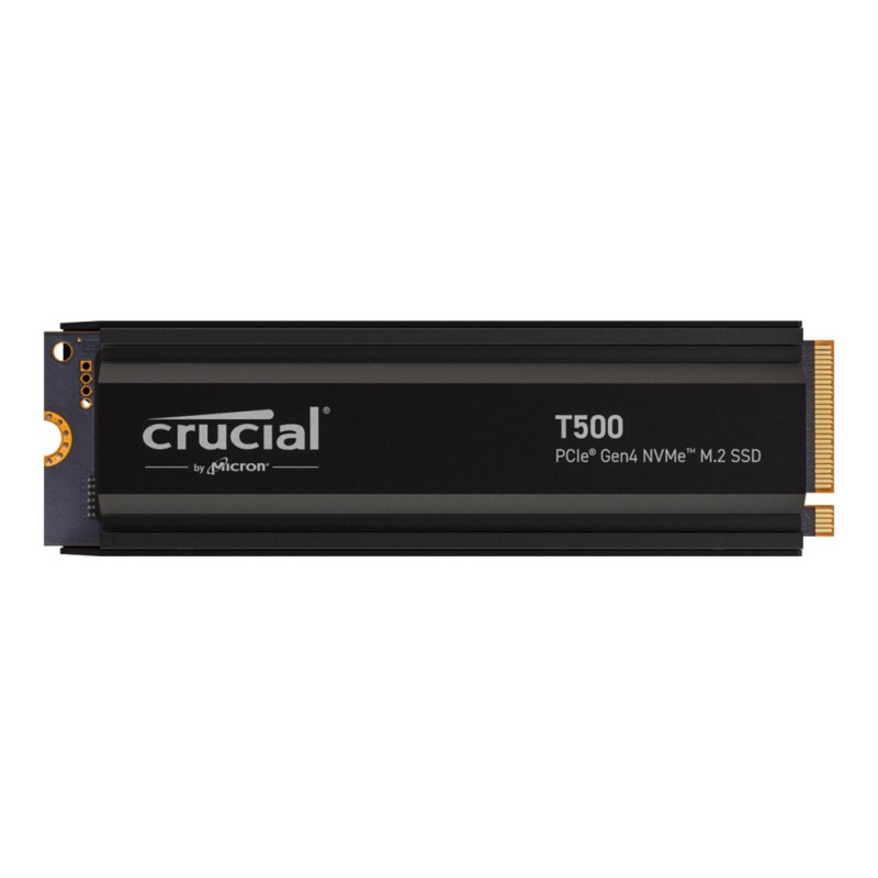 Crucial T500 4TB NVMe M.2 SSD w heatsink Crucial T500 4TB NVMe M.2 SSD w heatsink