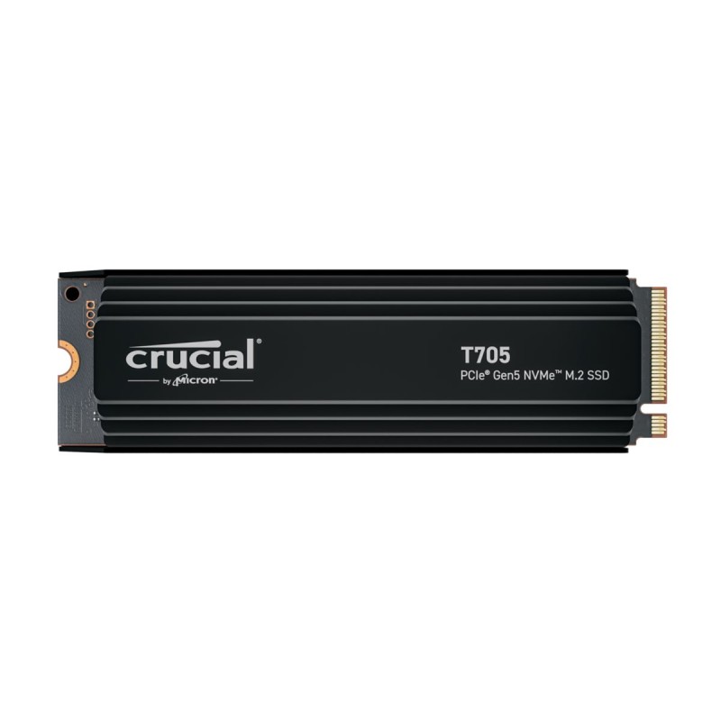 Crucial T705 2TB PCIe 5 SSD w/heatsink