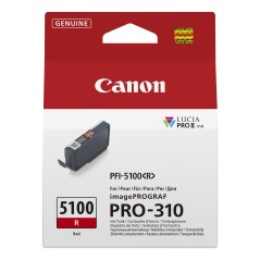 Canon PFI-5100 R cartouche d'encre 1 pièce(s) Original Rouge