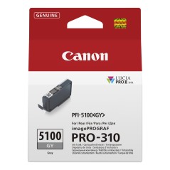 Canon PFI-5100 GY cartouche d'encre 1 pièce(s) Original Gris