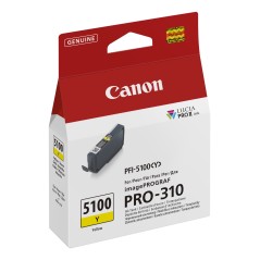 Canon PFI-5100 Y cartouche d'encre 1 pièce(s) Original Jaune