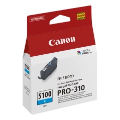 Canon PFI-5100 C cartouche d'encre 1 pièce(s) Original Cyan