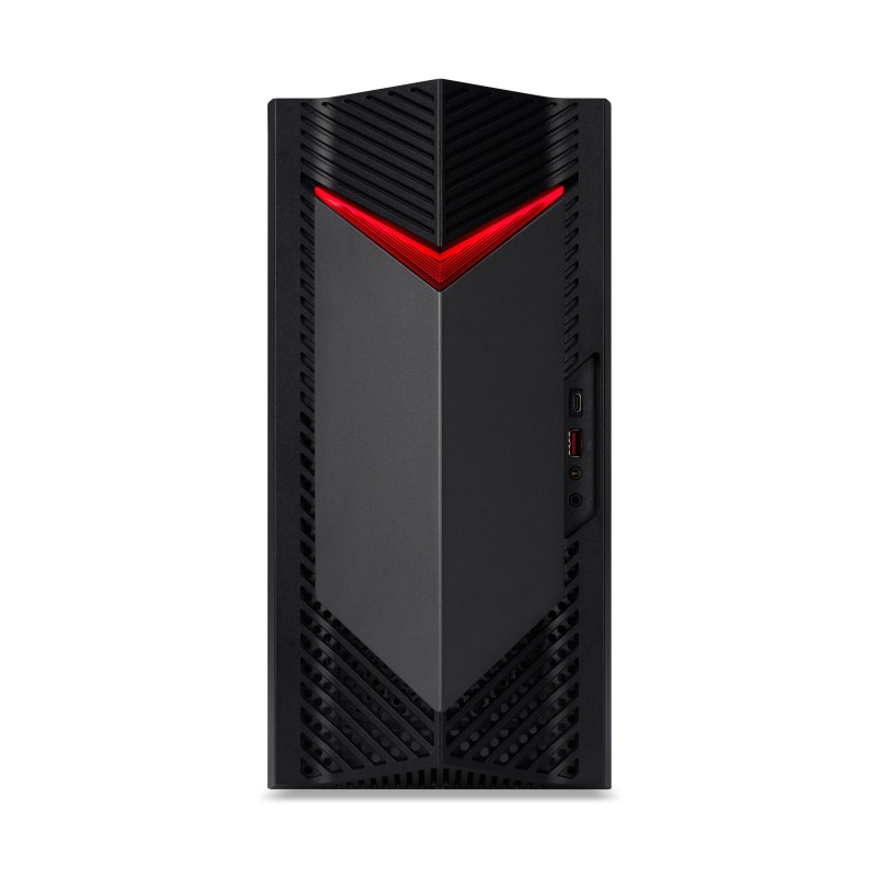 Acer NITRO 50 N50-656 Intel® Core™ i5 i5-14400F 16 Go DDR5-SDRAM 1 To SSD NVIDIA GeForce RTX 5060 Windows 11 Home Bureau PC Noir