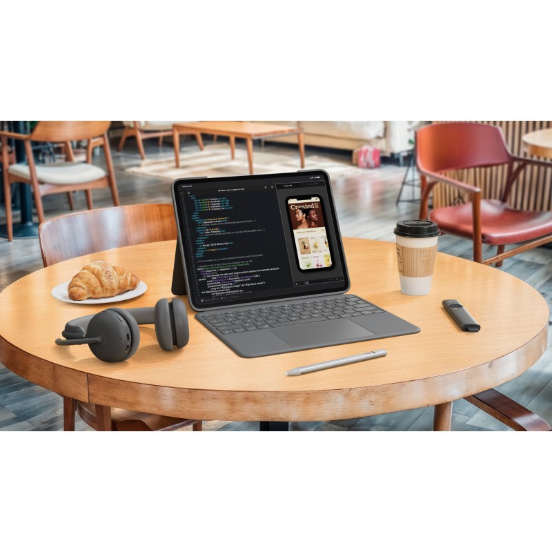 Combo Touch iPad 10th Gen Oxford Grey FR Combo Touch iPad 10th Gen Oxford Grey FR