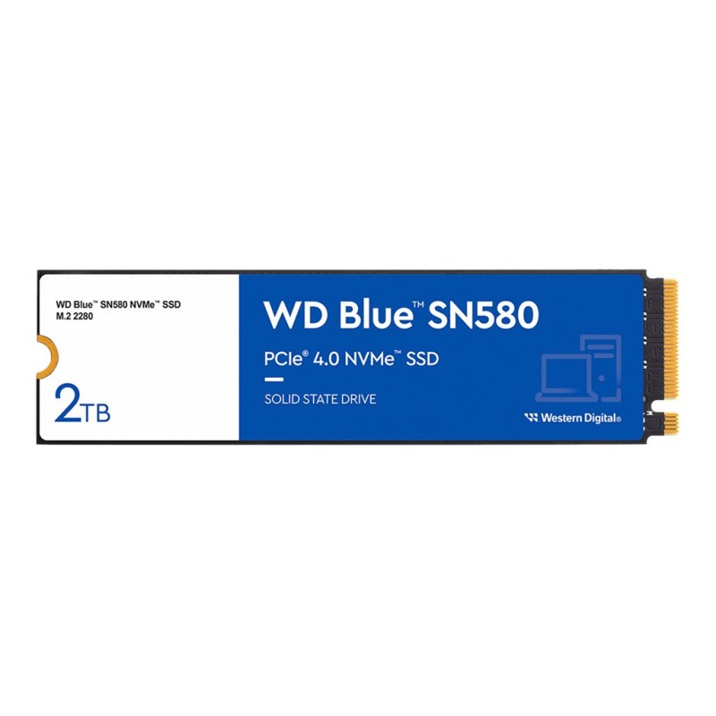 WD SSD Blue SN580 2TB PCIe Gen4 NVMe