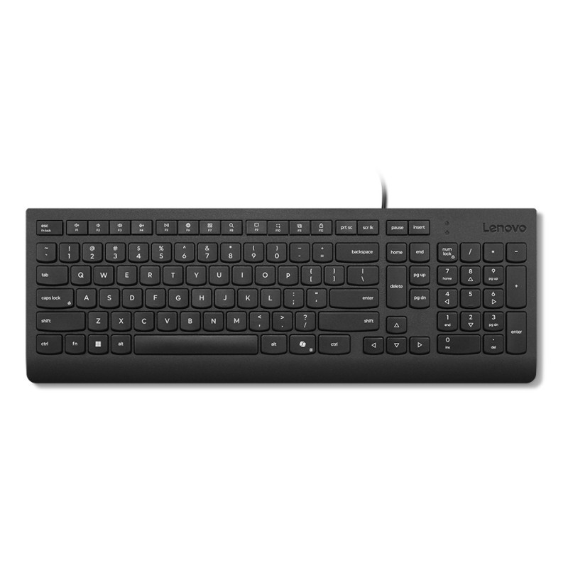 Lenovo 4Y41R64647 clavier maison/bureau USB Allemand Noir